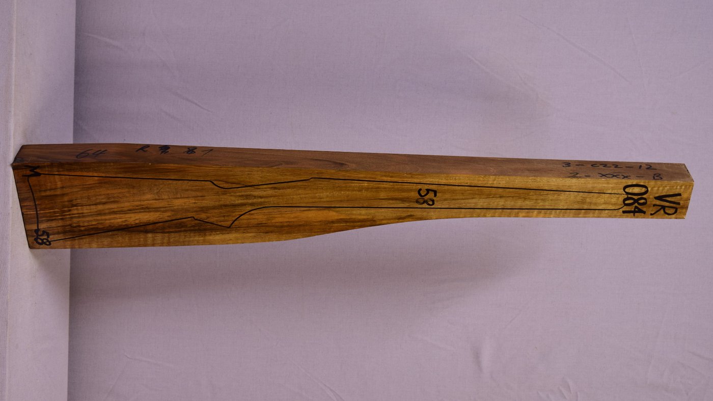 Right side of VR084 stockwood blank