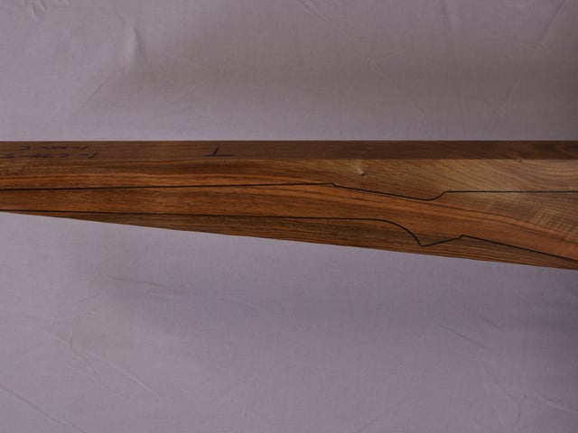 Left side of NR 153 stockwood blank
