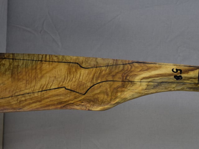Right side of TTD 024 stockwood blank