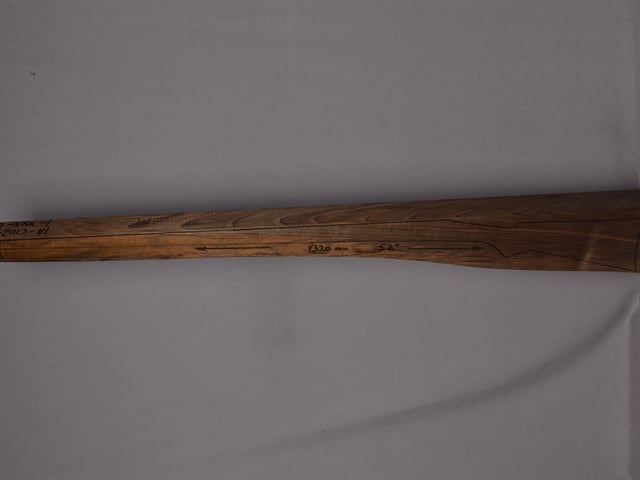 Left side of VM 007 stockwood blank
