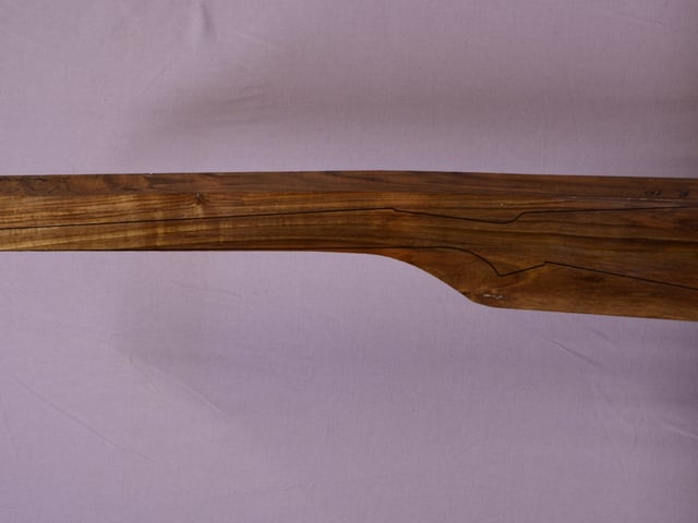Left side of VR019 stockwood blank