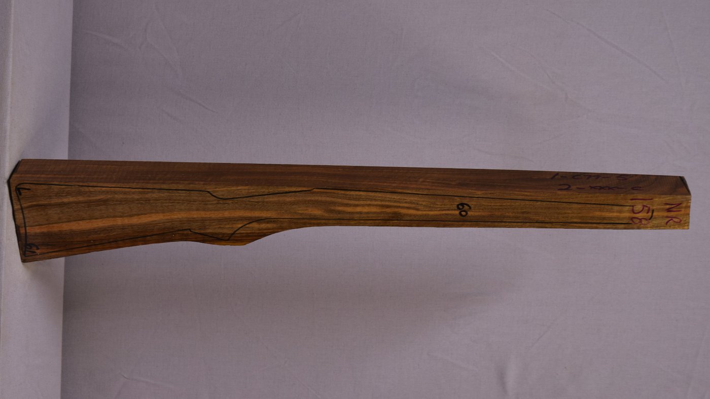 Right side of NR 158 stockwood blank