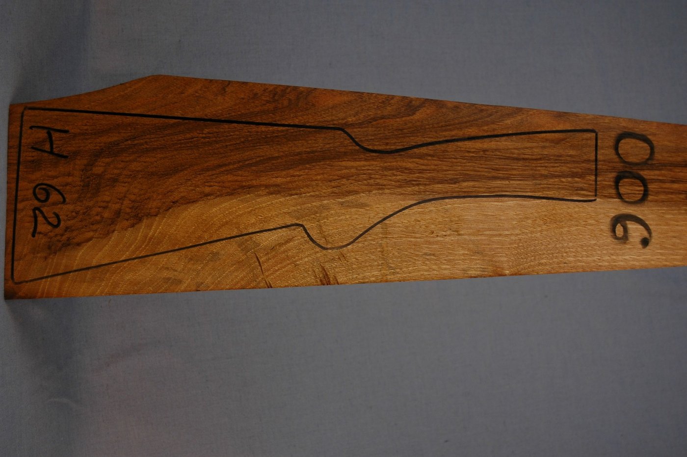 Right side of VS 006 stockwood blank