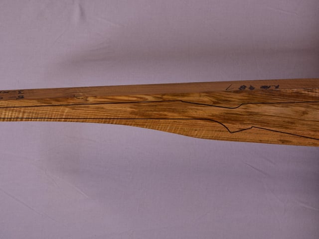 Left side of VR081 stockwood blank