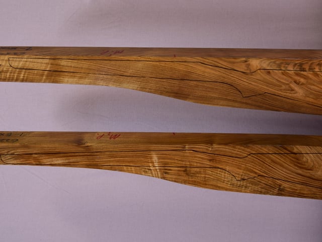 Left side of MPR 34A & 34B stockwood blank