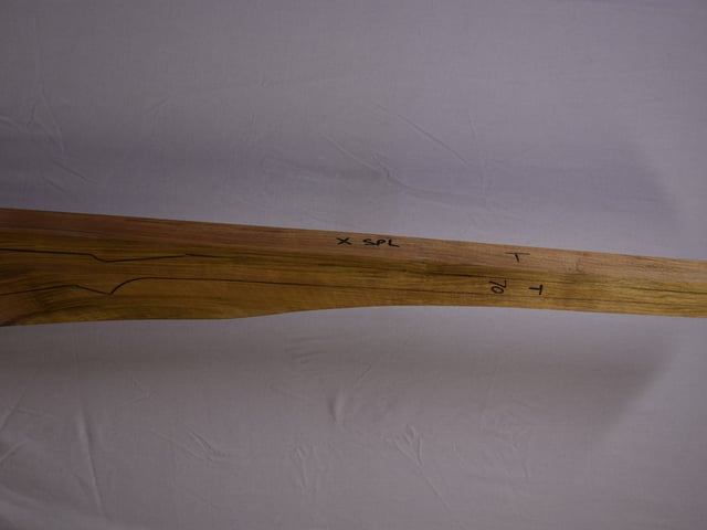 Right side of NM 006 Target stockwood blank