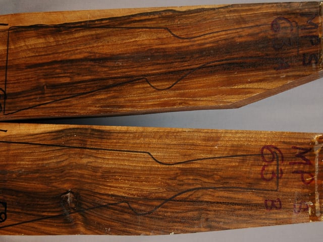 Right side of MPS 63A & 63B stockwood blank