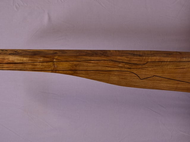 Left side of VR100 stockwood blank