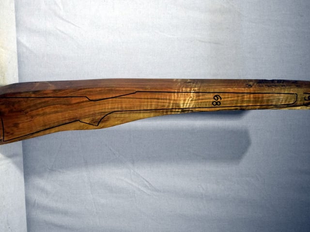 Right side of NR 199 stockwood blank