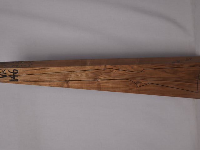 Left side of VR 146 stockwood blank