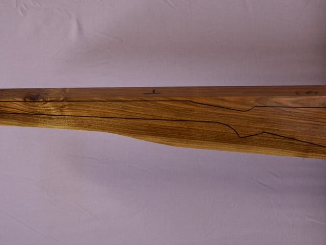 Left side of NR024 stockwood blank