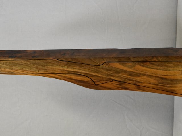 Left side of NTD 010 stockwood blank