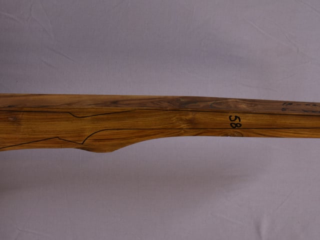 Right side of NR 125 stockwood blank