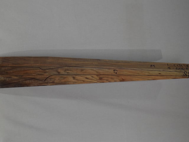 Right side of EXHM 051 stockwood blank