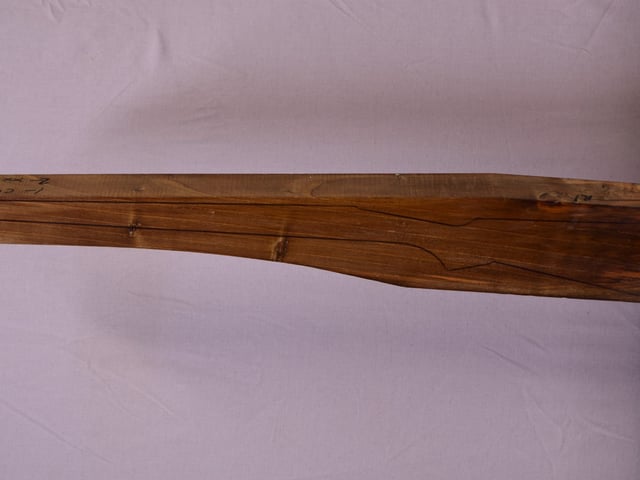 Left side of TR 192 stockwood blank