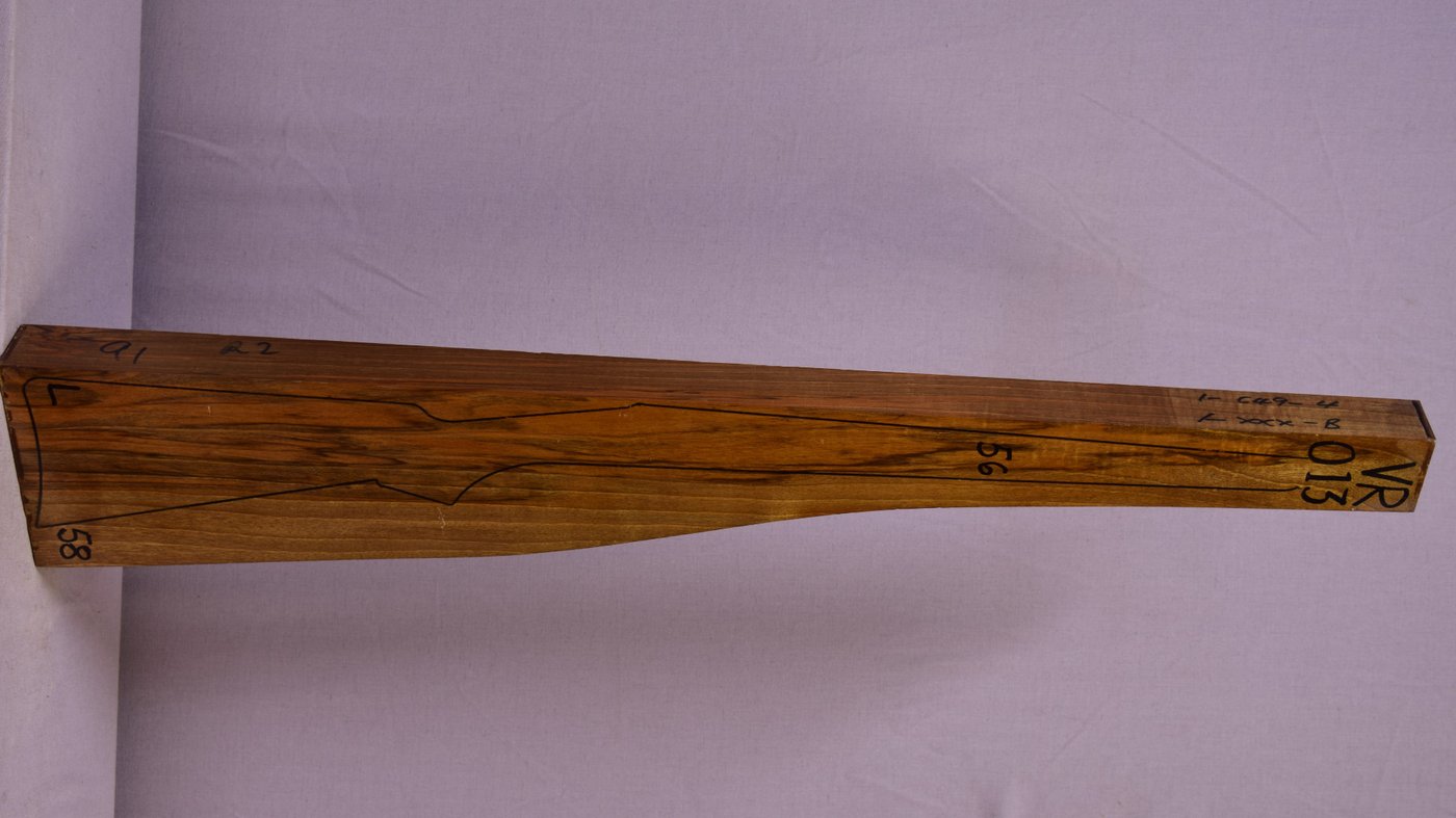 Right side of VR013 stockwood blank
