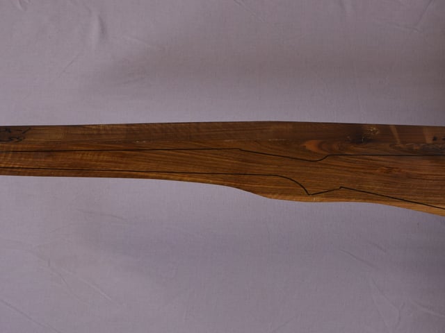 Left side of NR 120 stockwood blank