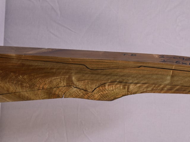 Right side of TD 021 stockwood blank