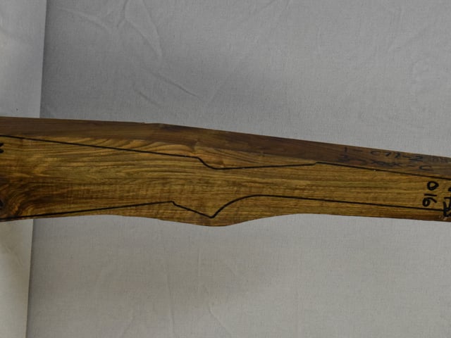 Right side of VTD 016 stockwood blank