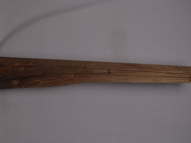 Right side of QM 013 stockwood blank