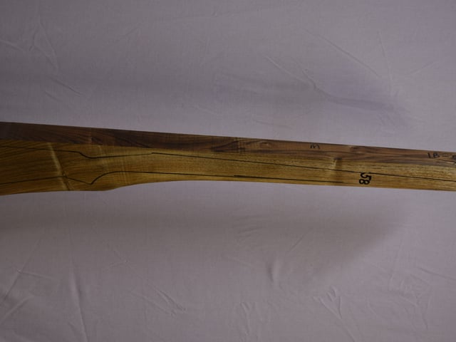Right side of TM 003 stockwood blank