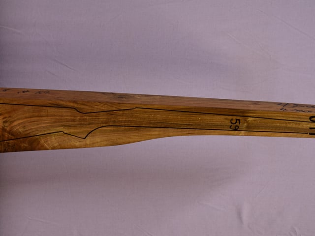 Right side of NR041 stockwood blank