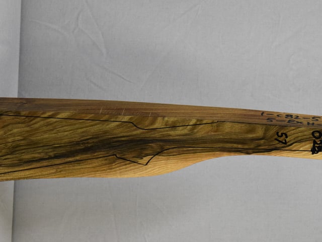 Right side of NTD 022 stockwood blank