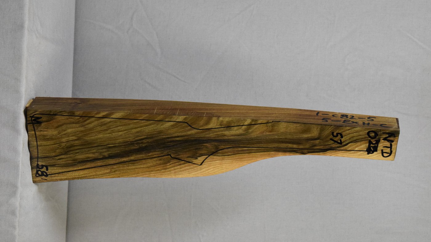 Right side of NTD 022 stockwood blank