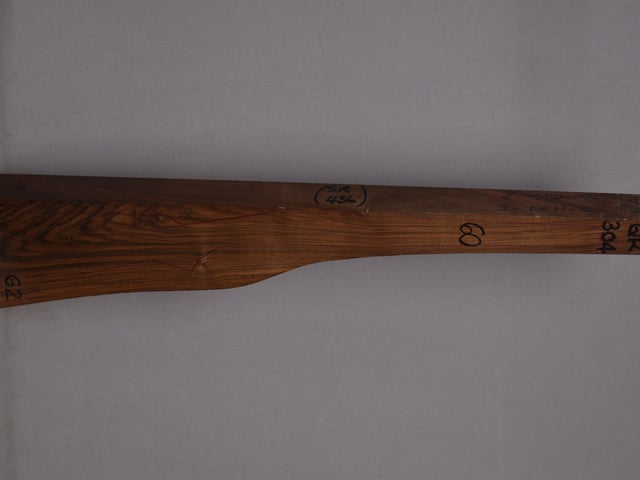 Right side of QR 304 stockwood blank