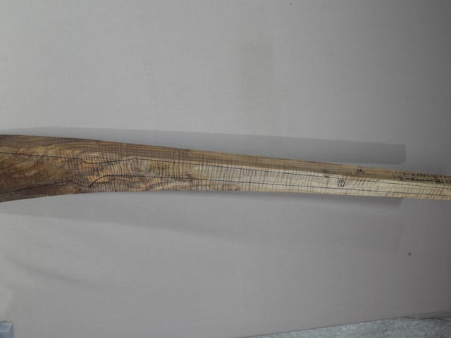 Right side of EXHM 049 stockwood blank