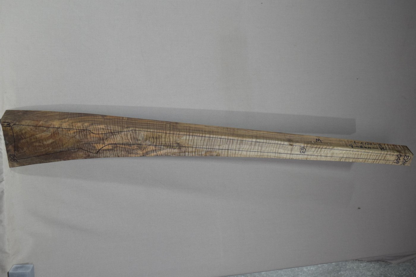 Right side of EXHM 049 stockwood blank