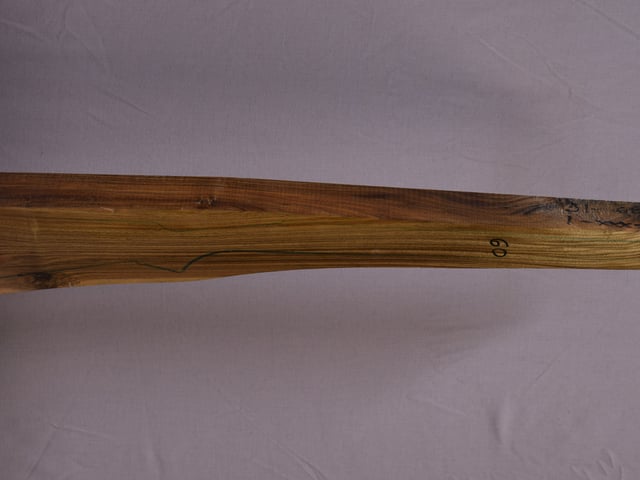 Right side of QR 182 stockwood blank