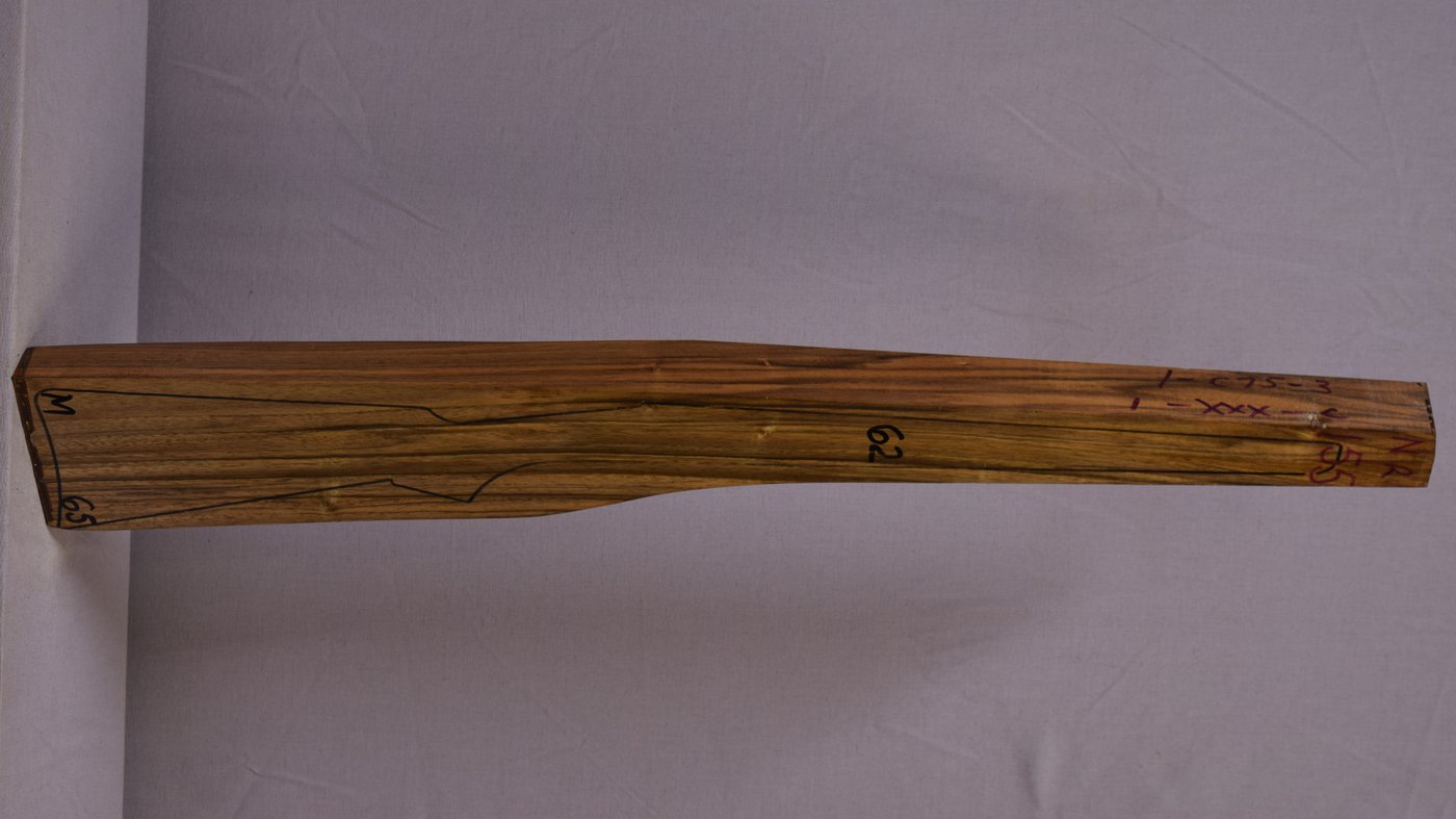 Right side of NR 155 stockwood blank