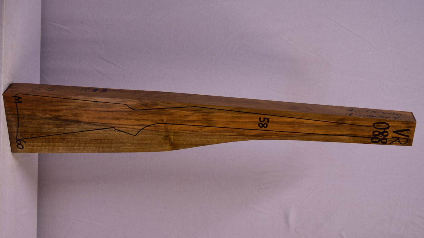 Right side of VR088 stockwood blank
