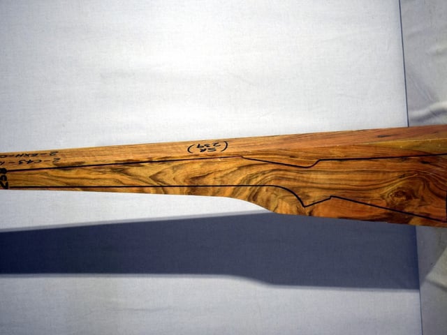 Left side of QR258 stockwood blank