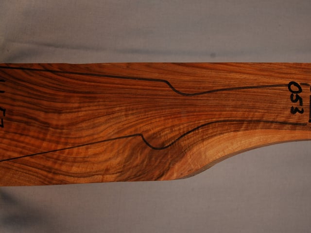 Right side of QS 053 stockwood blank