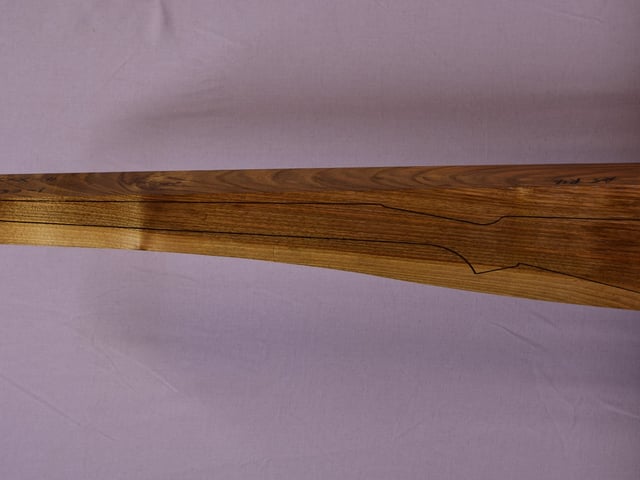 Left side of VR012 stockwood blank