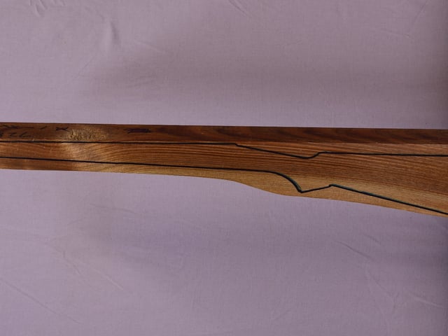 Left side of TR 99 stockwood blank