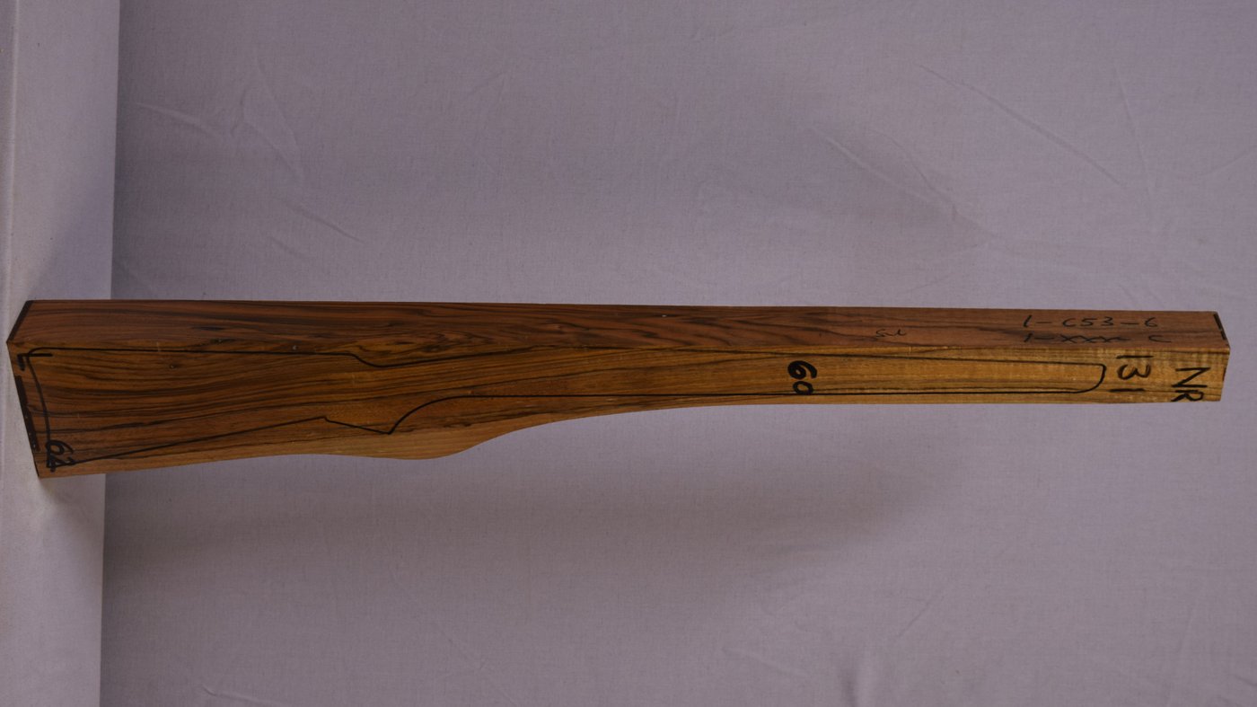 Right side of NR 131 stockwood blank