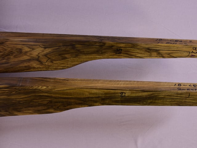 Right side of MPR 82A & 82B stockwood blank