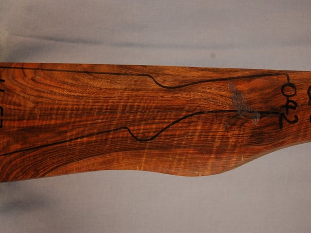 Right side of QS 042 stockwood blank