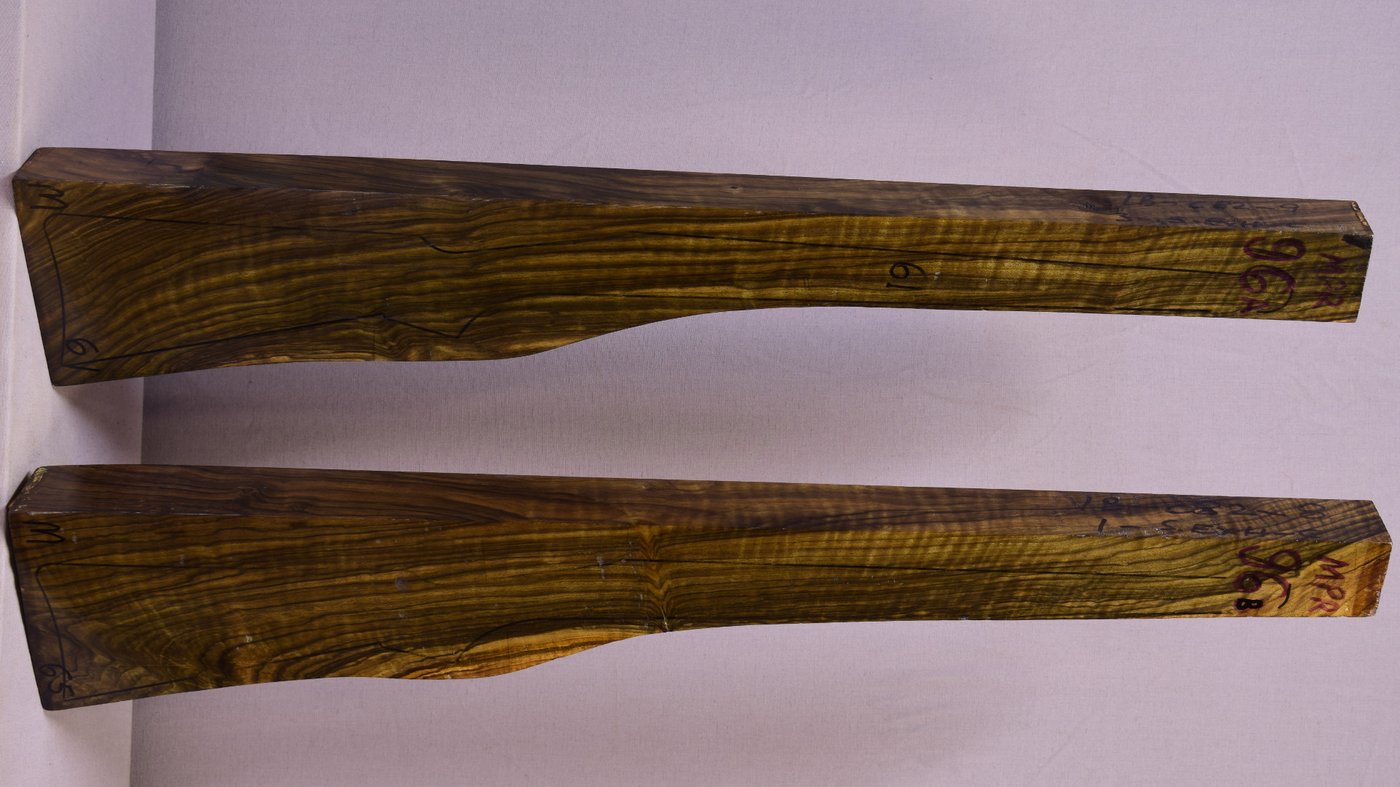 Right side of MPR 96A & 96B stockwood blank
