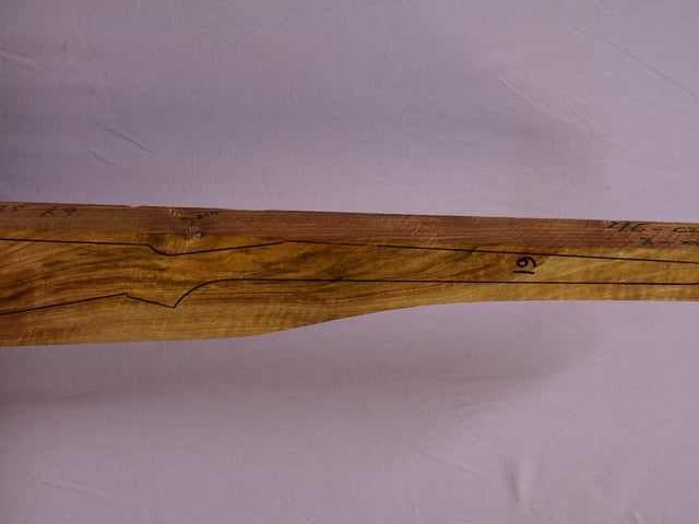 Right side of VR089 stockwood blank
