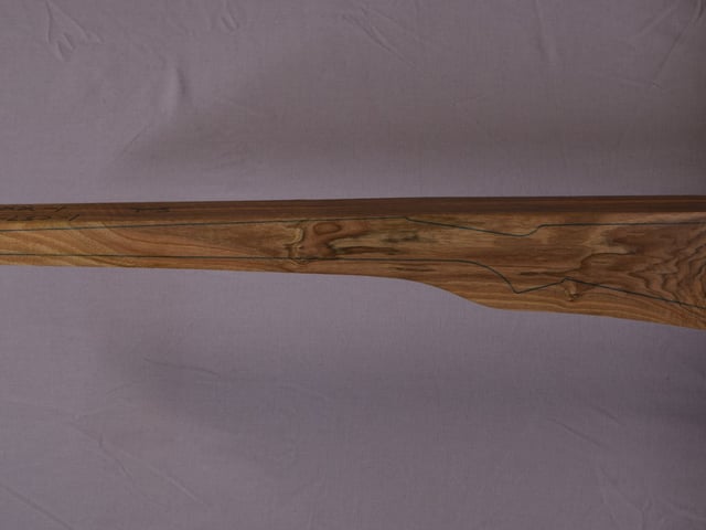 Left side of Qr 132 stockwood blank