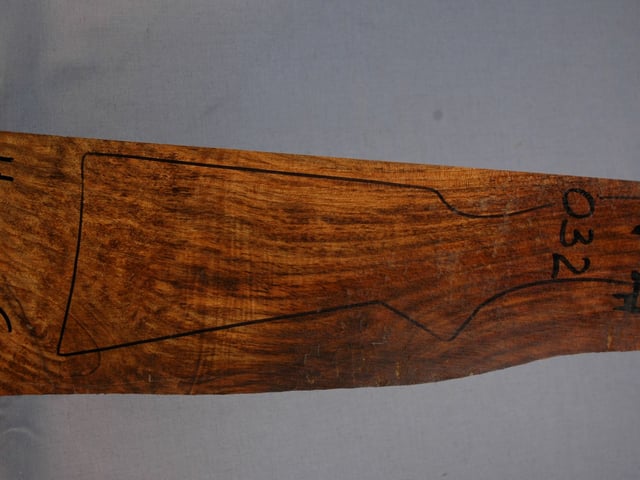 Right side of VS 032 stockwood blank