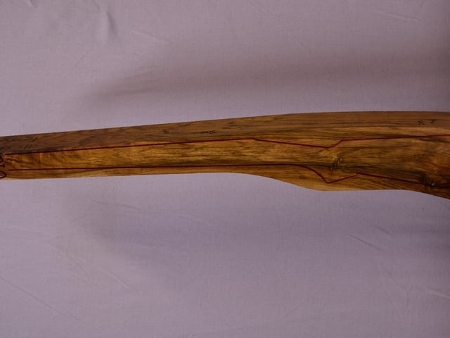 Left side of QR018 stockwood blank