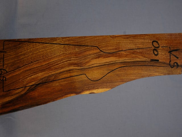 Right side of VS 001 stockwood blank