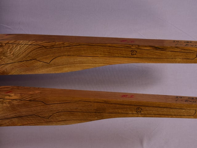 Right side of MPR 1A & 1B stockwood blank