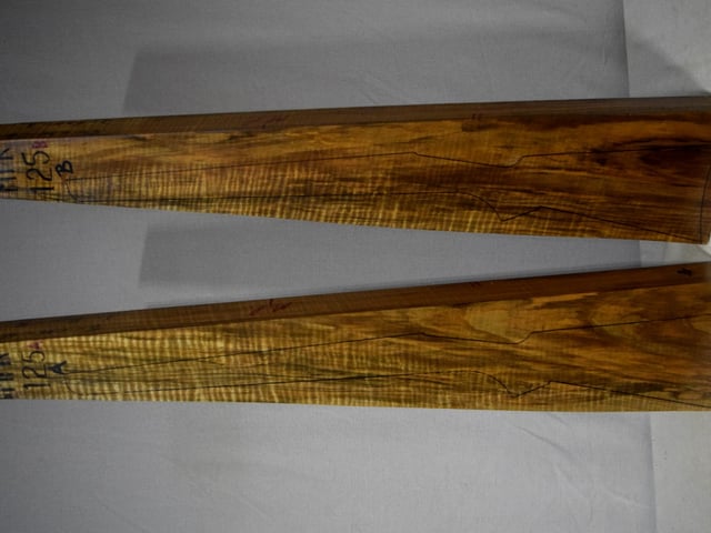 Left side of MPR 125A & 125B stockwood blank