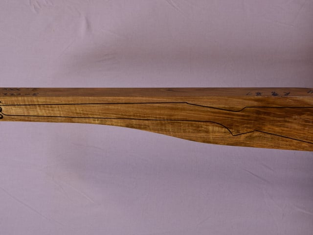 Left side of VR084 stockwood blank